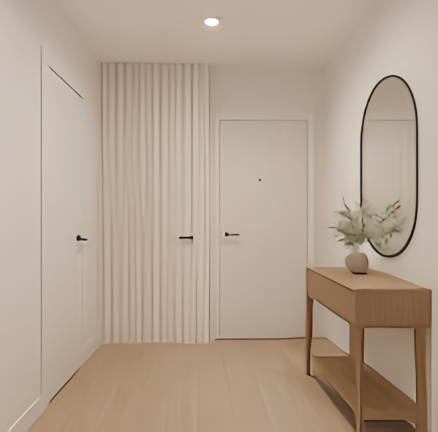 Капитальный ремонт 4-комнатной квартиры 72 м²